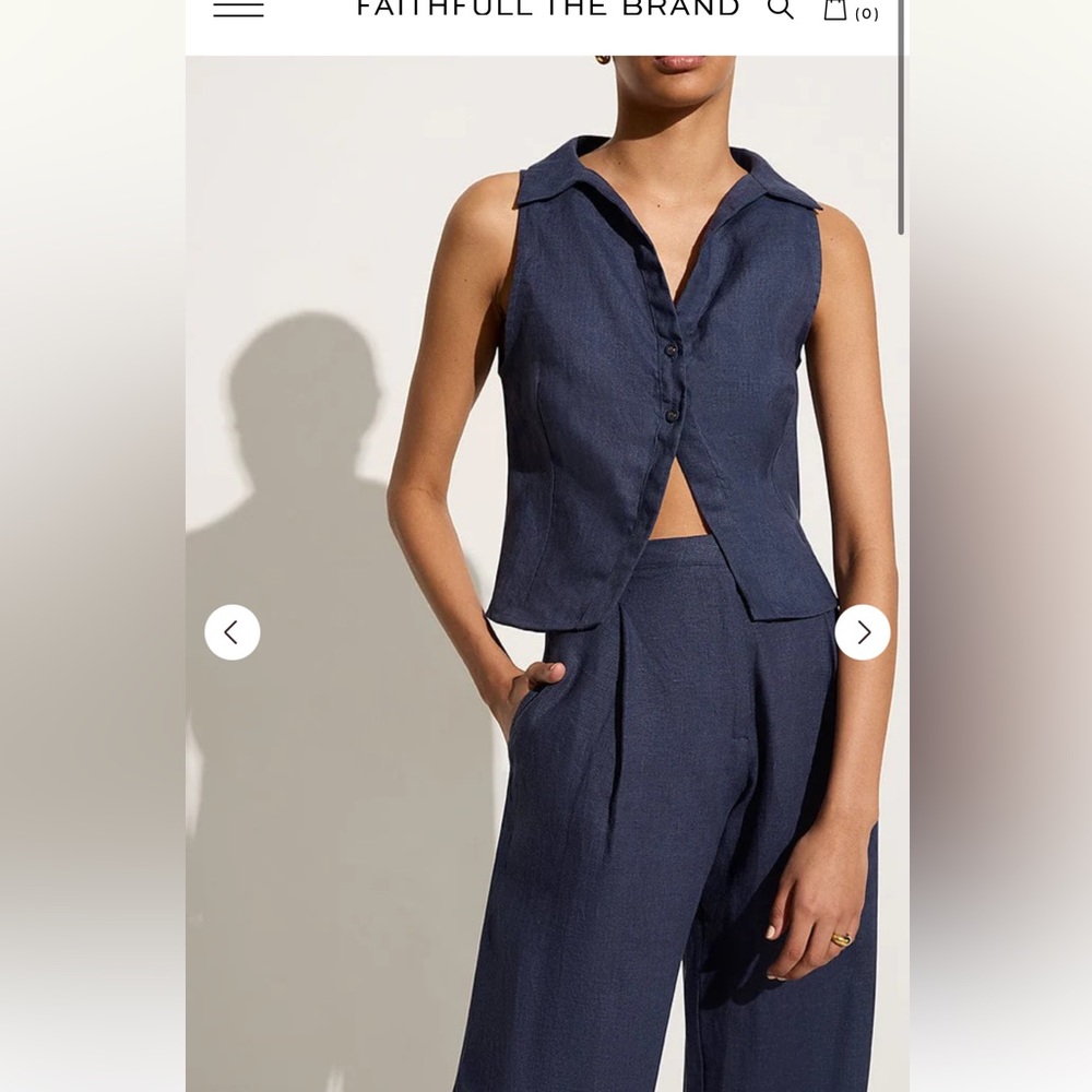 Faithfull the Brand cedros pant and dol sol top